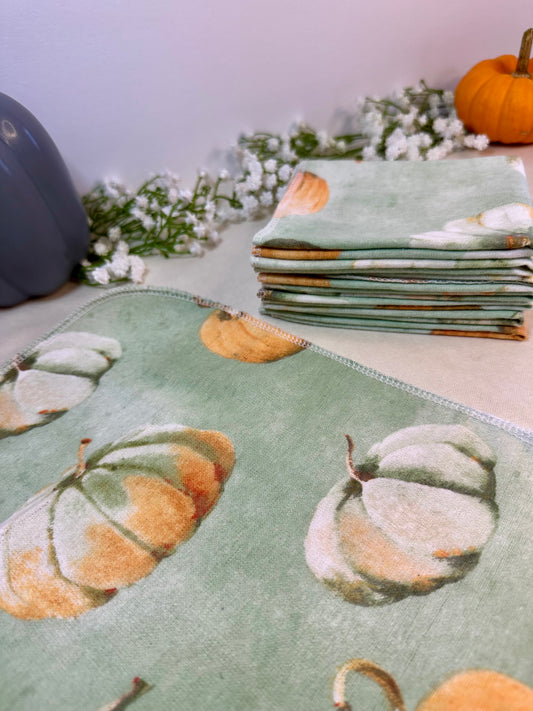 Fall Gourds Eco Friendly Reusable Paper towel