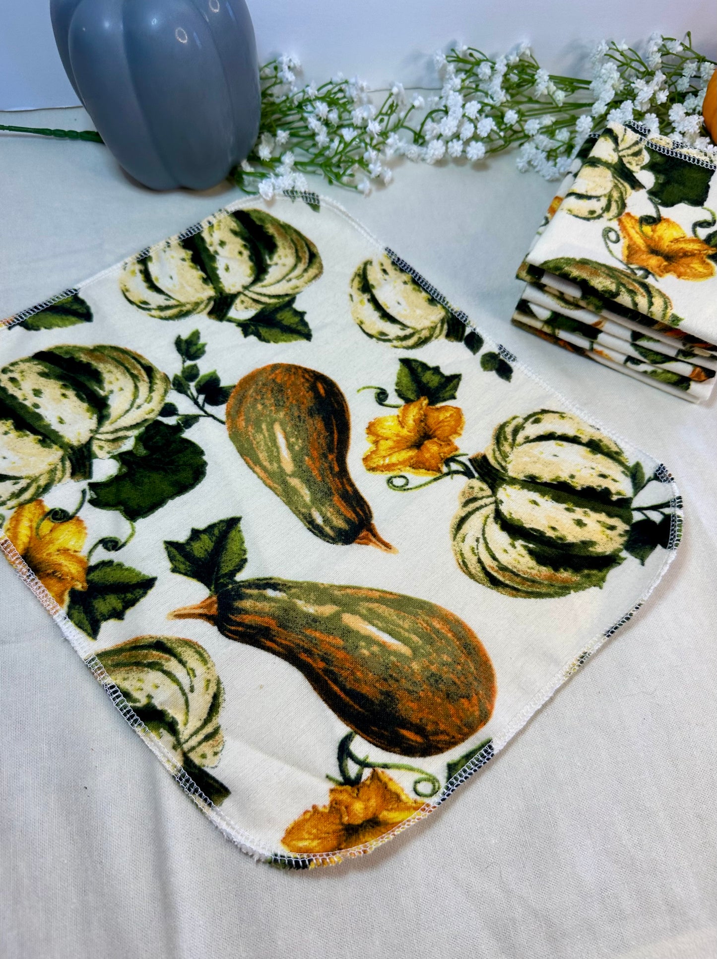 Fall Gourds Eco Friendly Reusable Paper towel