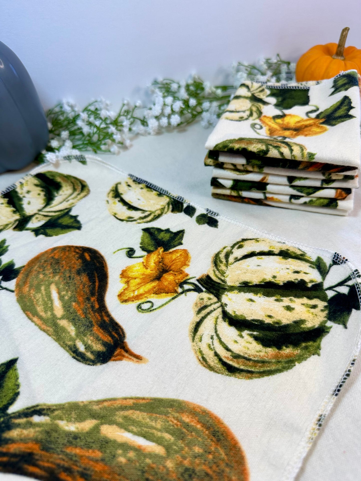 Fall Gourds Eco Friendly Reusable Paper towel